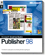 Microsoft Graphics Studio Publisher 98